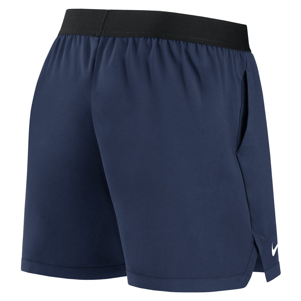 Houston Astros Nike Women's Authentic Collection Flex Vent Max Performance Shorts - Navy - Nike on Sale