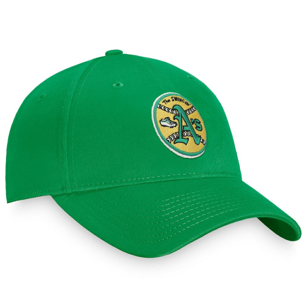 Athletics Fanatics Cooperstown Collection Core Adjustable Hat - Green - Fanatics Discount