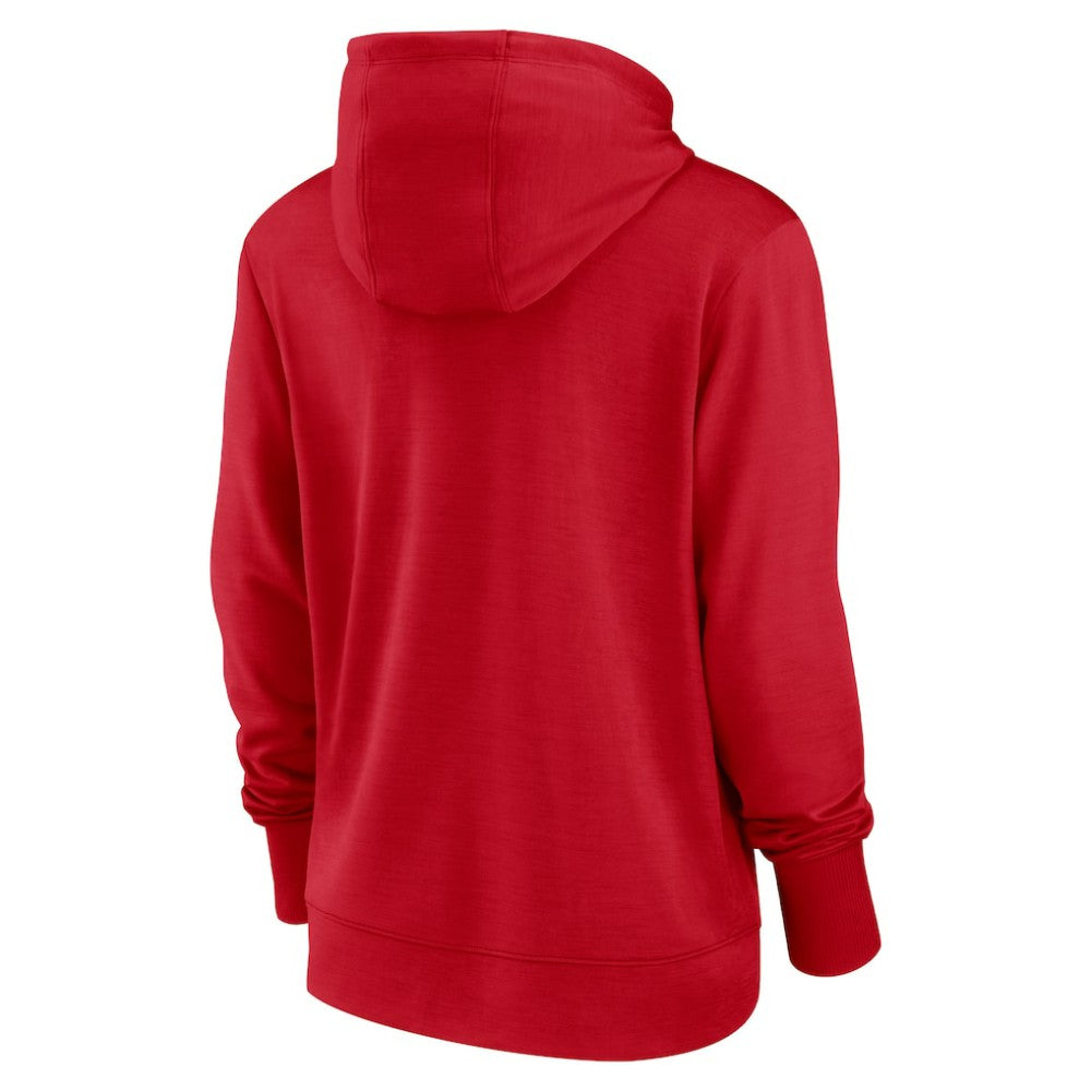 Washington Nationals Nike Women's Diamond Knockout Performance Pullover Hoodie - Red - Nike Sale