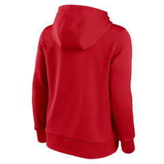 Washington Nationals Nike Women's Alternate Logo Performance Pullover Hoodie - Red - Nike Sale