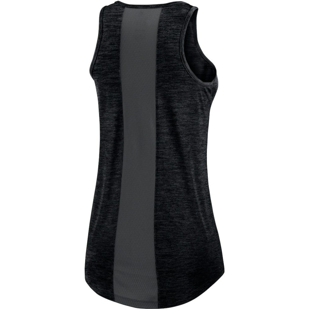 San Francisco Giants Nike Women's Logo Fade High Neck Performance Tank Top - Black - Nike on Sale