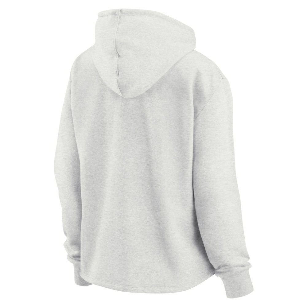 St. Louis Cardinals Fanatics Women's True Classics Legacy Quarter-Zip Hoodie - Oatmeal - Fanatics Discount
