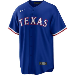 Texas Rangers Nike Alternate Replica Team Logo Jersey - Royal - Nike Sale