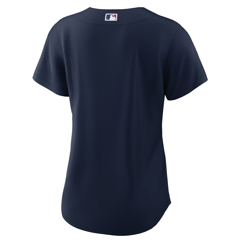Cleveland Guardians Nike Women's Alternate Official Replica Jersey - Navy - Nike Discount