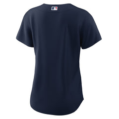 Cleveland Guardians Nike Women's Alternate Official Replica Jersey - Navy - Nike Discount