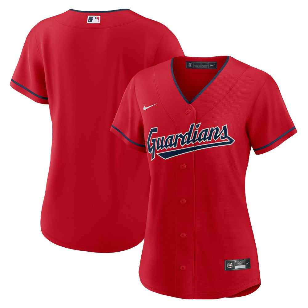 Cleveland Guardians Nike Women's Alternate Replica Team Jersey - Red - Nike on Sale