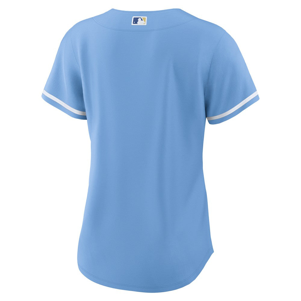 Kansas City Royals Nike Women's Alternate Replica Team Logo Jersey - Light Blue - Nike Lifestyle