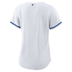 Kansas City Royals Nike Women's Home Replica Team Logo Jersey - White - Nike Discount