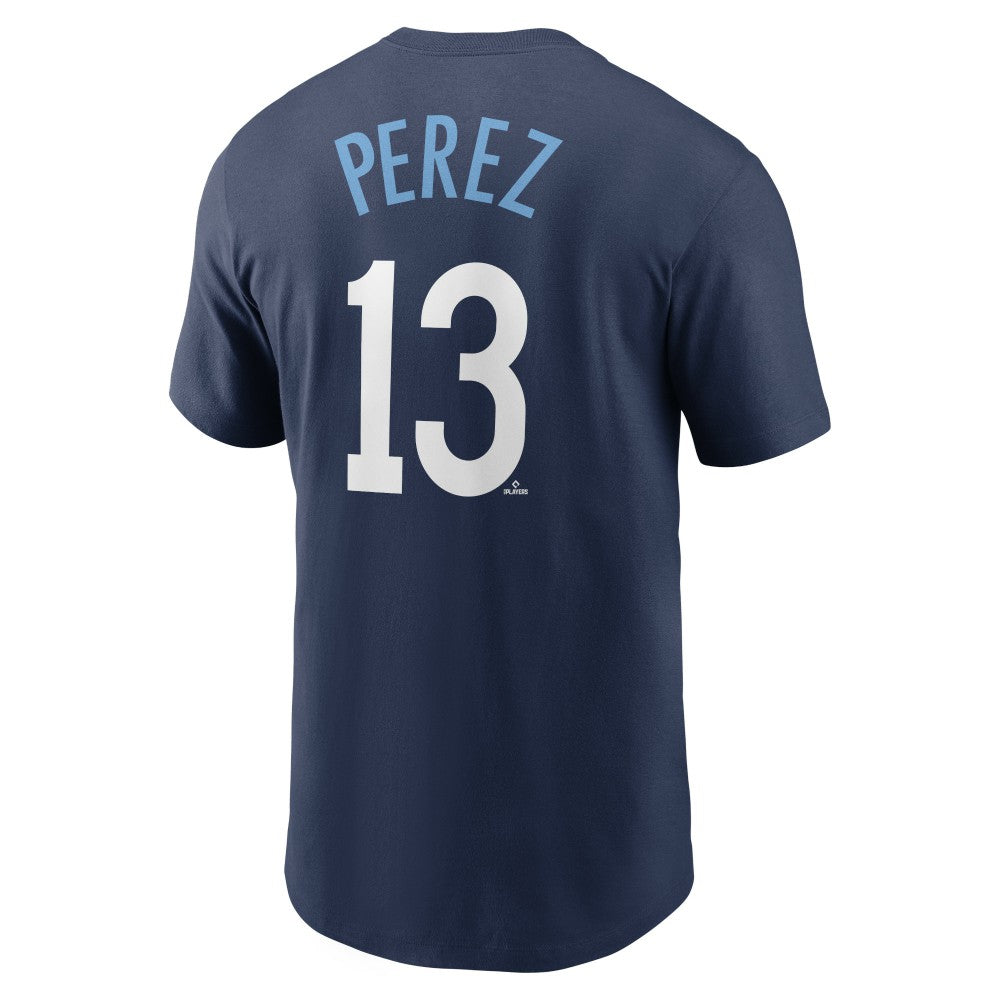 Salvador Perez Kansas City Royals Nike City Connect Name & Number T-Shirt - Navy - Nike Sale