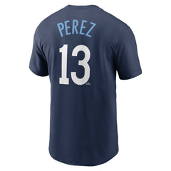 Salvador Perez Kansas City Royals Nike City Connect Name & Number T-Shirt - Navy - Nike Sale