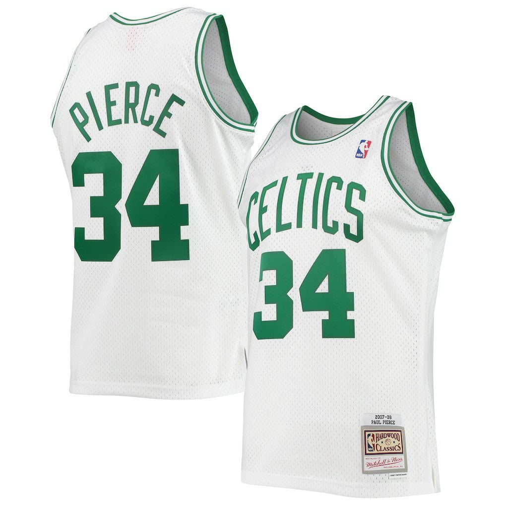 Paul Pierce Boston Celtics Hardwood Classics Swingman Jersey White | Mitchell & Ness Lifestyle