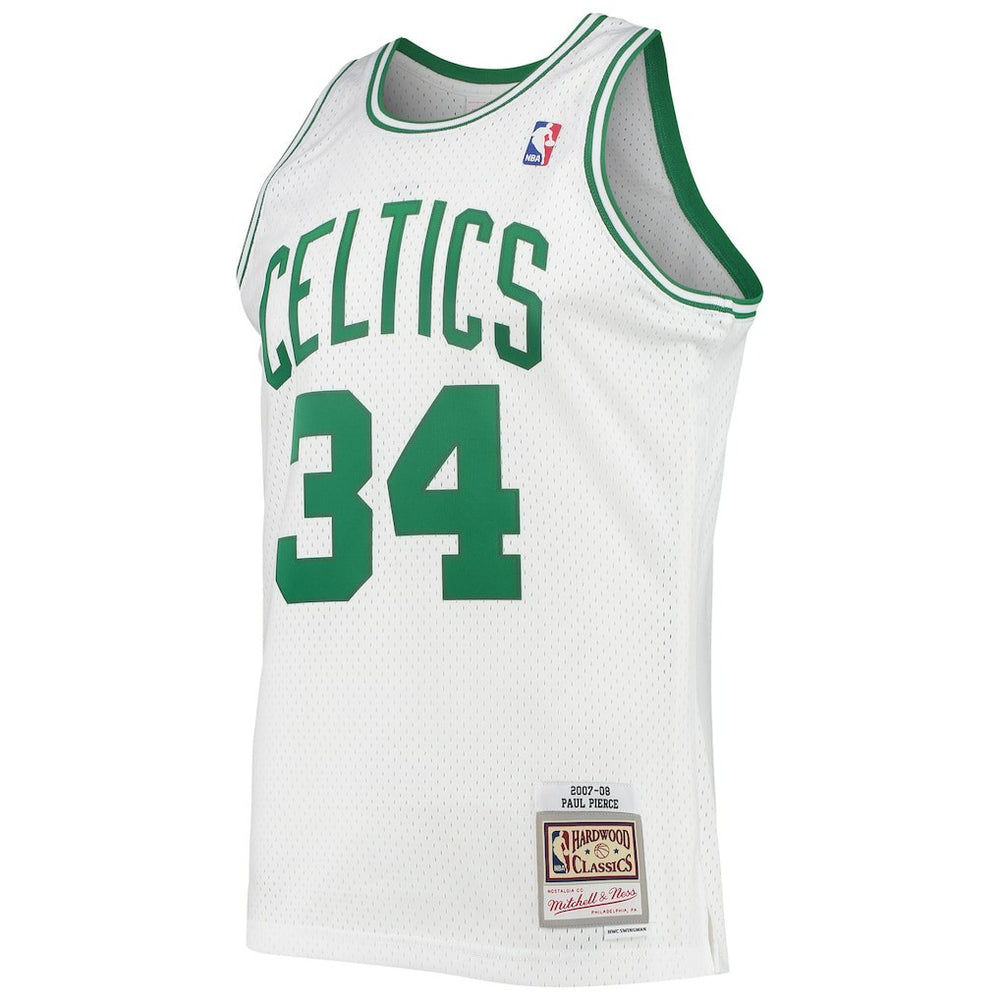 Paul Pierce Boston Celtics Hardwood Classics Swingman Jersey White | Mitchell & Ness Lifestyle
