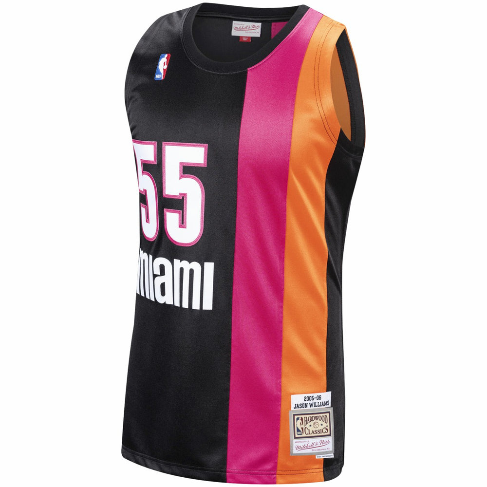 Jason Williams Miami Heat 2005/06 Hardwood Classics Swingman Jersey Black | Mitchell & Ness online