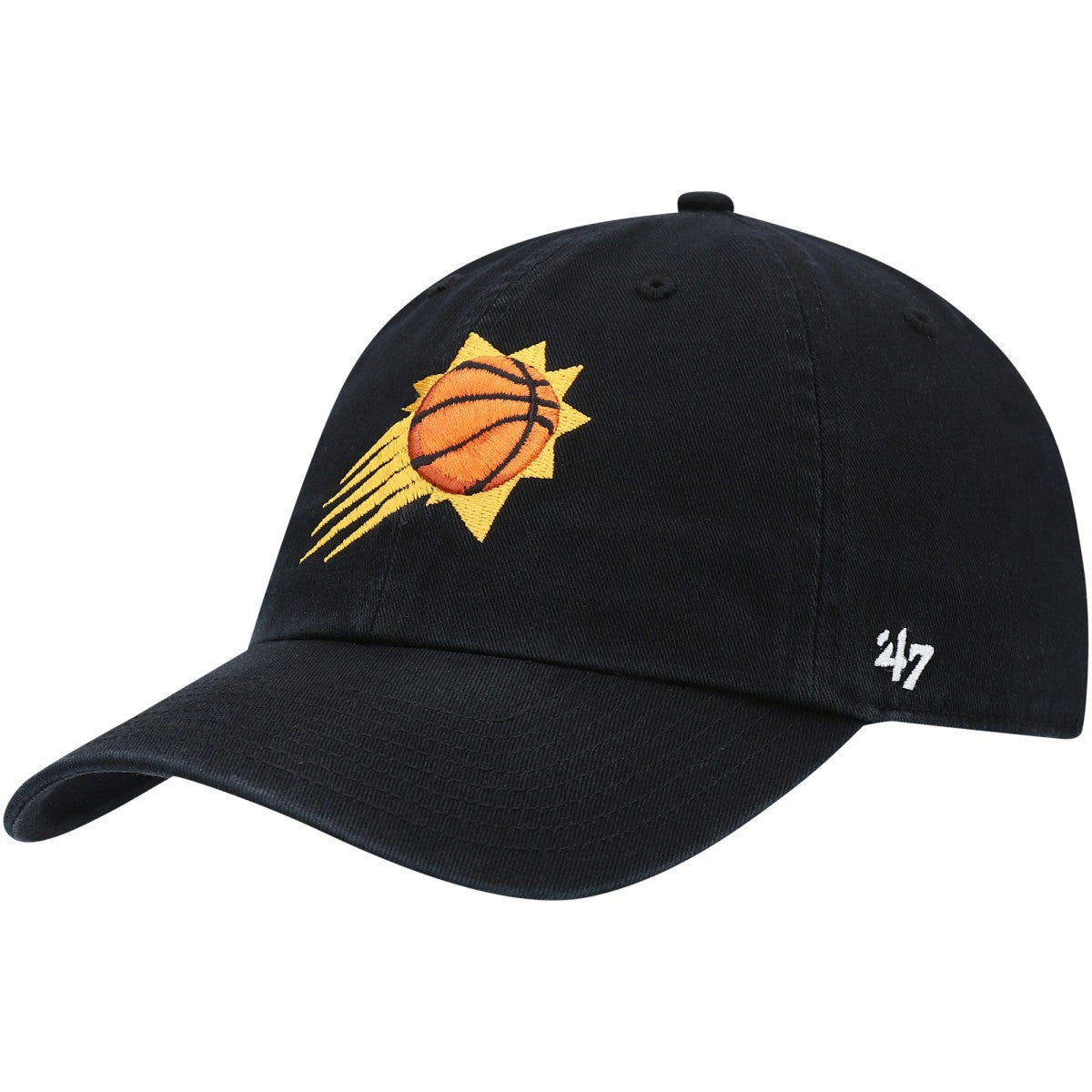 Phoenix Suns '47 Core Logo Clean Up Adjustable Hat Black | 47 brand outlet
