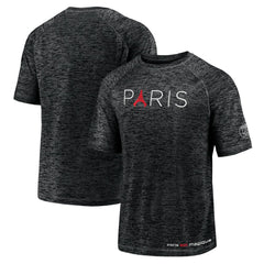 Paris Saint-Germain Tower Space-Dye Raglan T-Shirt Black - Fanatics outlet