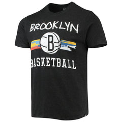 Brooklyn Nets '47 City Edition Club T-Shirt Black | 47 brand Lifestyle