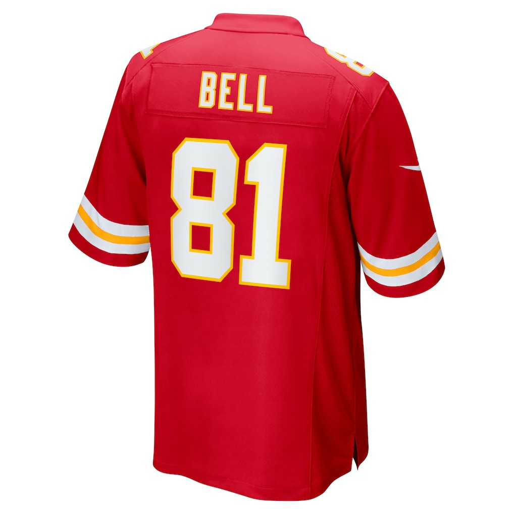 Nike Blake Bell Kansas City Chiefs Game Player Jersey Red