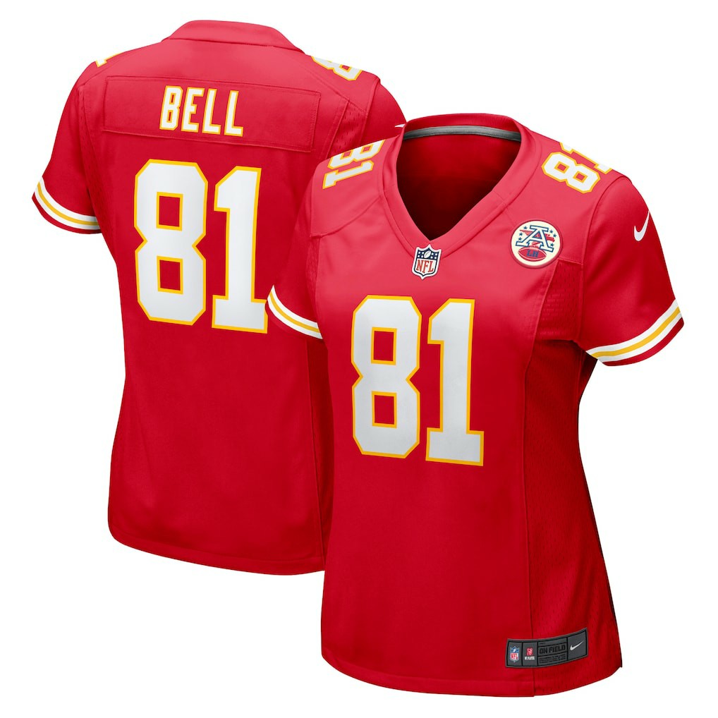 Nike Blake Bell Kansas City Chiefs Women's Game Player Jersey Red