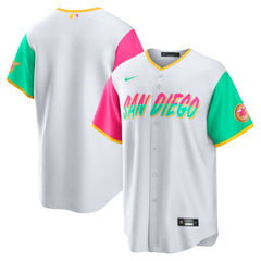 San Diego Padres Nike City Connect Replica Team Jersey - White - Nike Discount