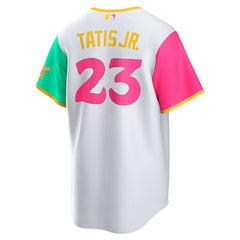 Fernando Tatis Jr. San Diego Padres Nike City Connect Replica Player Jersey - White - Nike on Sale