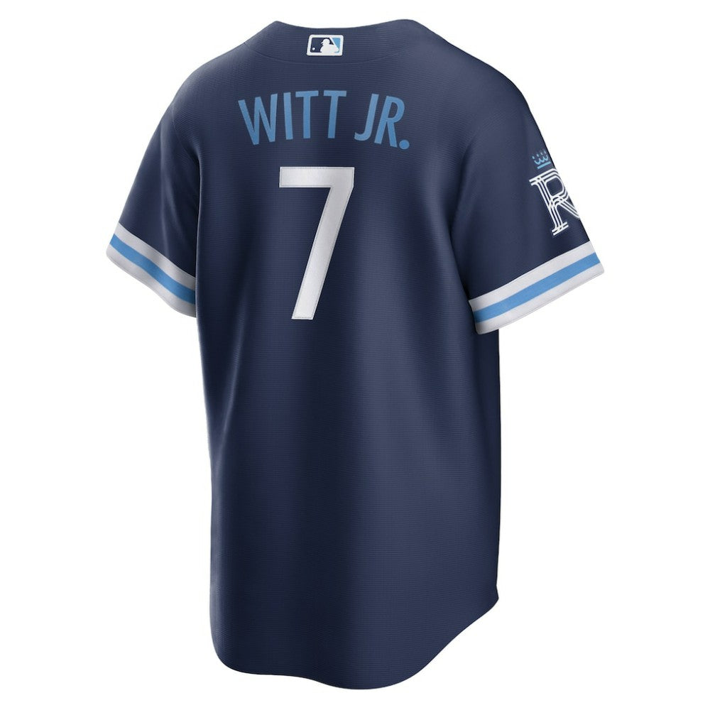 Bobby Witt Jr. Kansas City Royals Nike City Connect Replica Player Jersey - Navy - Nike Sale