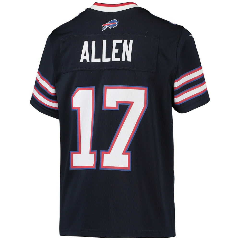 Nike Josh Allen Buffalo Bills Youth Inverted Team Game Jersey Navy