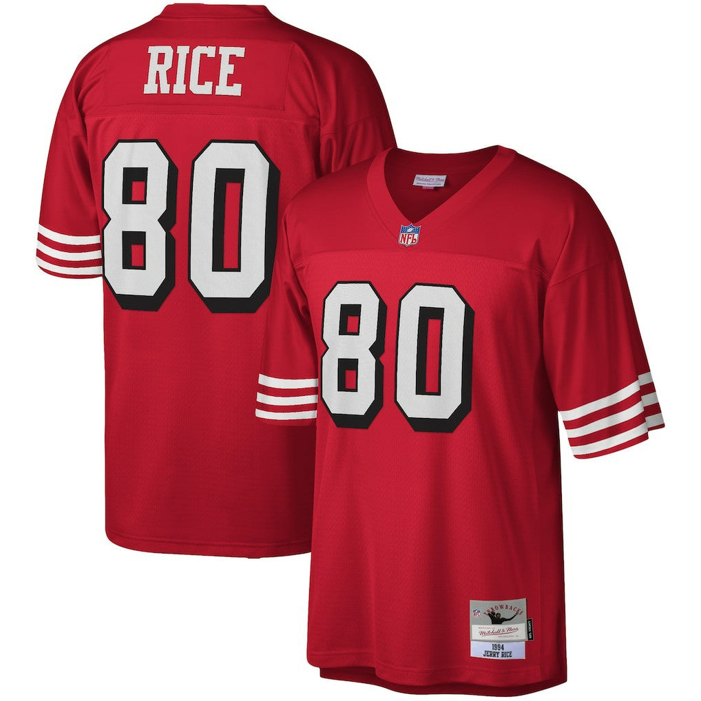 Mitchell & Ness Jerry Rice San Francisco 49ers Legacy Replica Jersey Scarlet