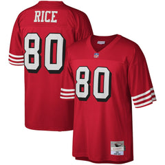 Mitchell & Ness Jerry Rice San Francisco 49ers Legacy Replica Jersey Scarlet