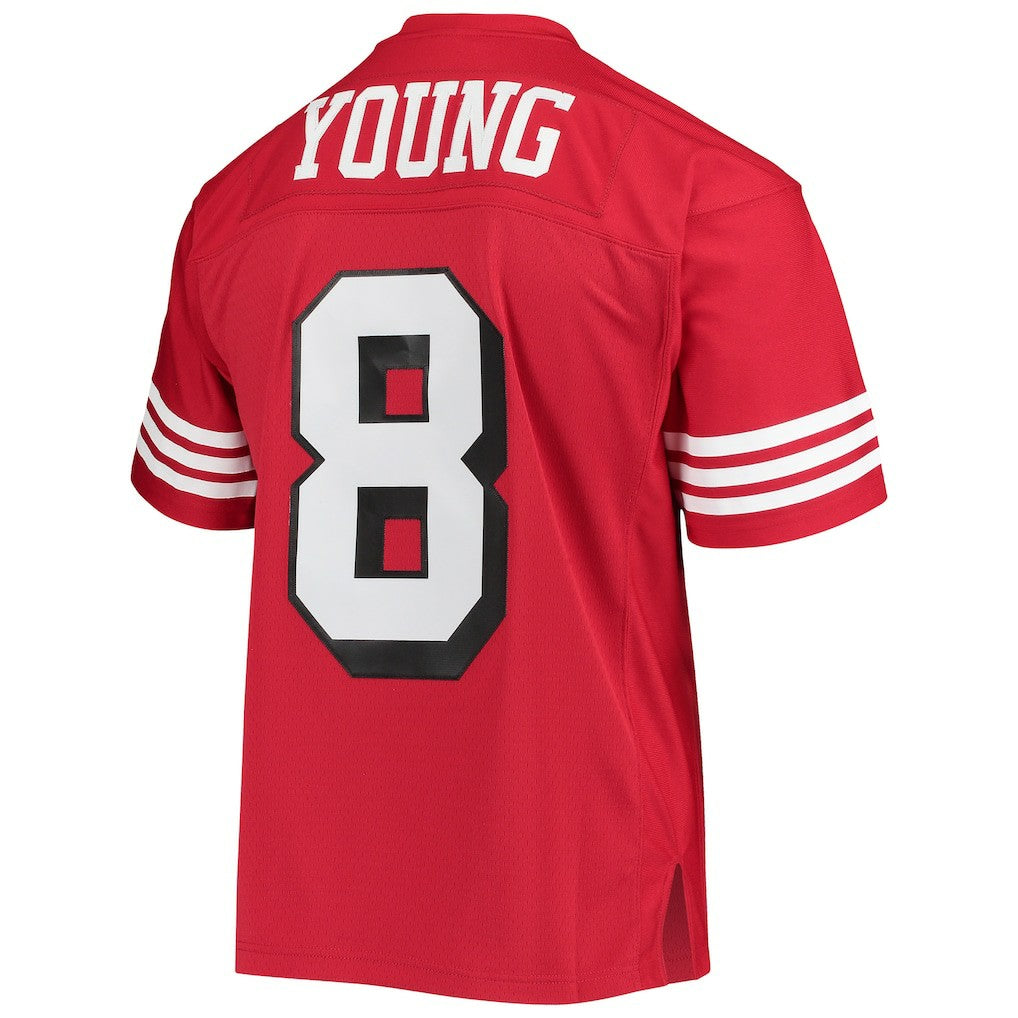 Mitchell & Ness Steve Young San Francisco 49ers Legacy Replica Jersey Scarlet