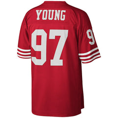 Mitchell & Ness Bryant Young San Francisco 49ers Legacy Replica Jersey Scarlet