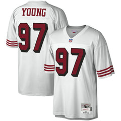 Mitchell & Ness Bryant Young San Francisco 49ers Legacy Replica Jersey White
