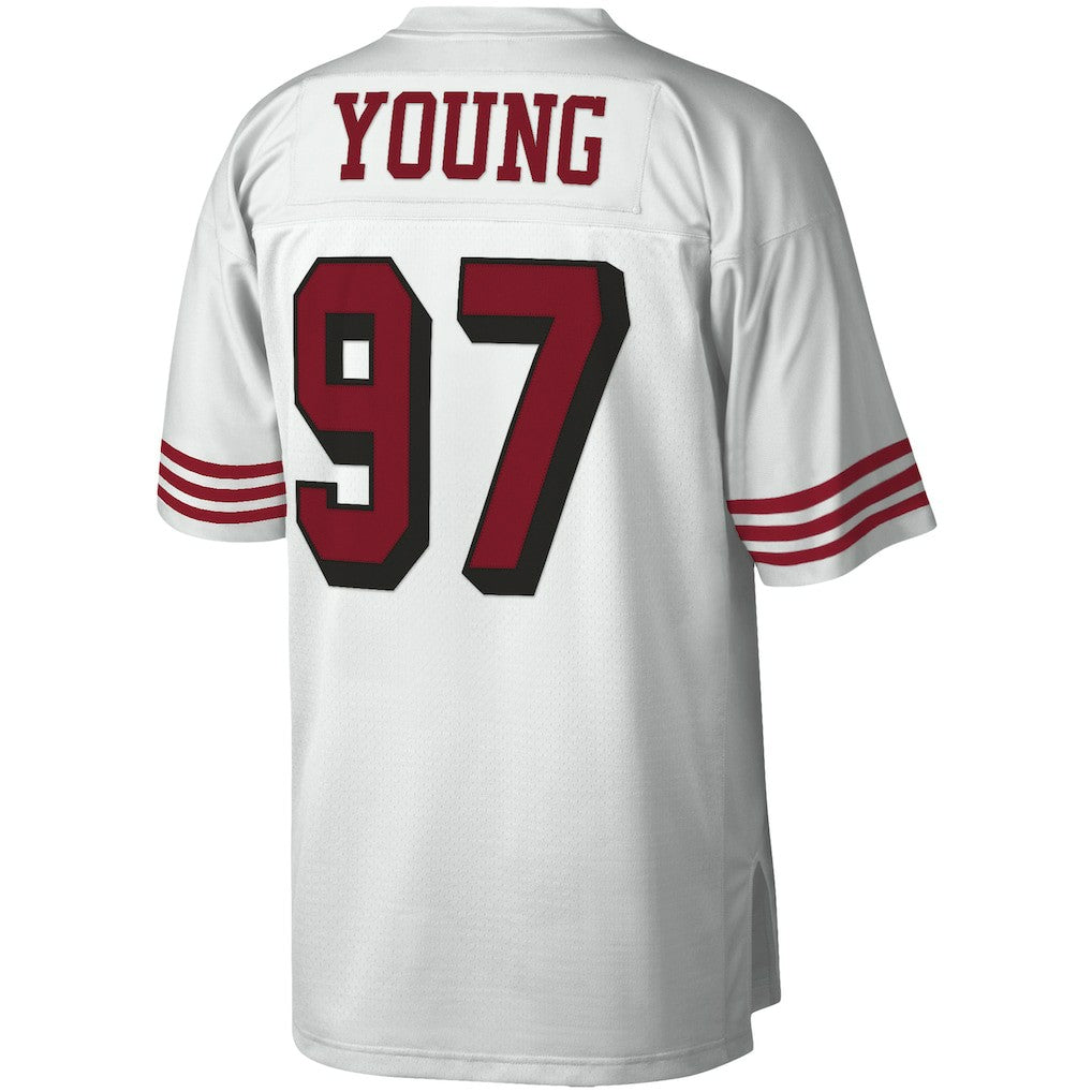 Mitchell & Ness Bryant Young San Francisco 49ers Legacy Replica Jersey White