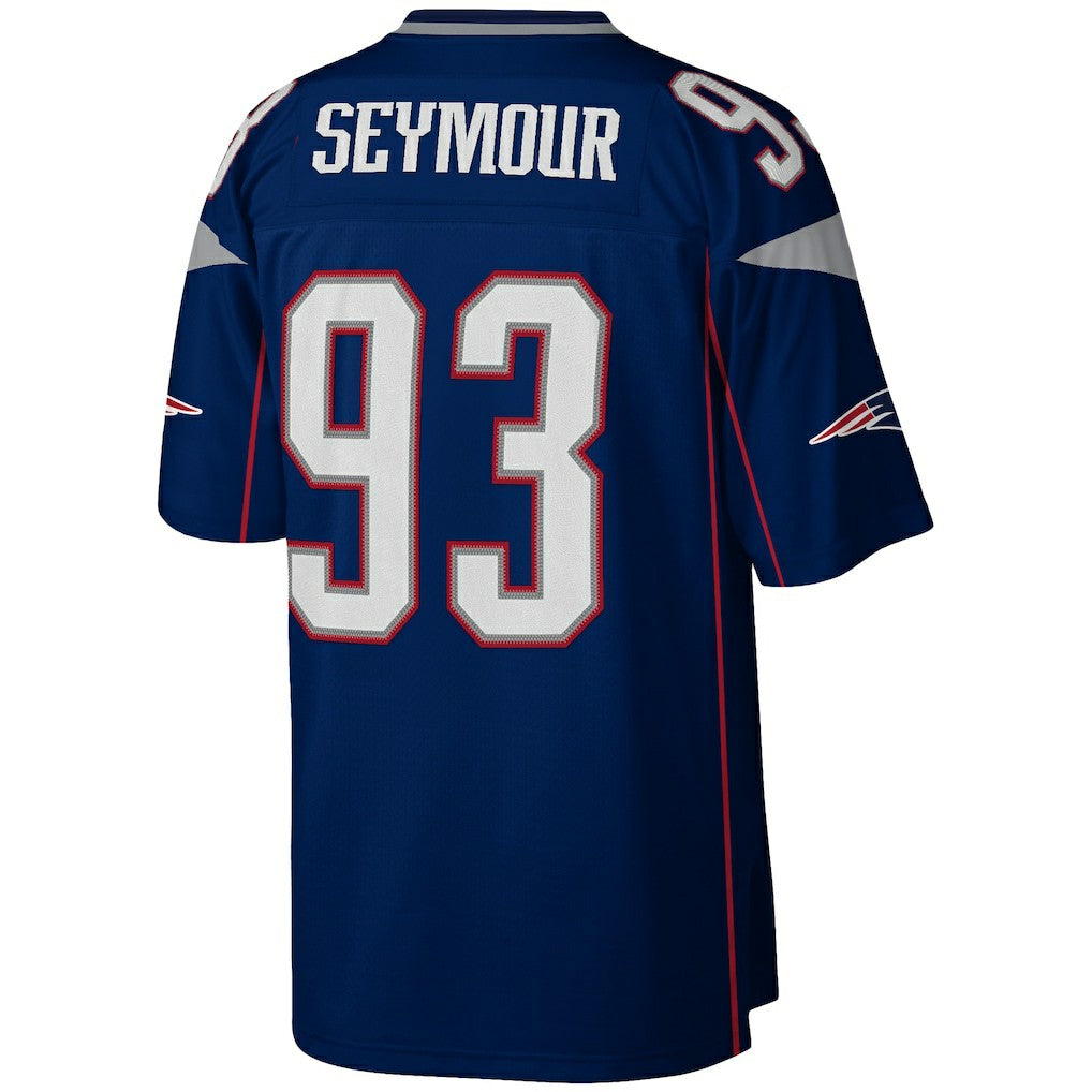 Mitchell & Ness Richard Seymour New England Patriots Legacy Replica Jersey Navy
