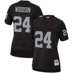 Mitchell & Ness Charles Woodson Las Vegas Raiders Women's Legacy Replica Team Jersey Black