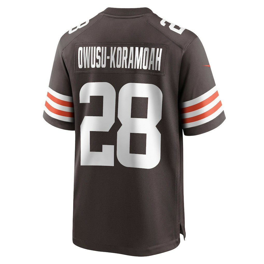 Nike Jeremiah Owusu-Koramoah Cleveland Browns Game Player Jersey Brown