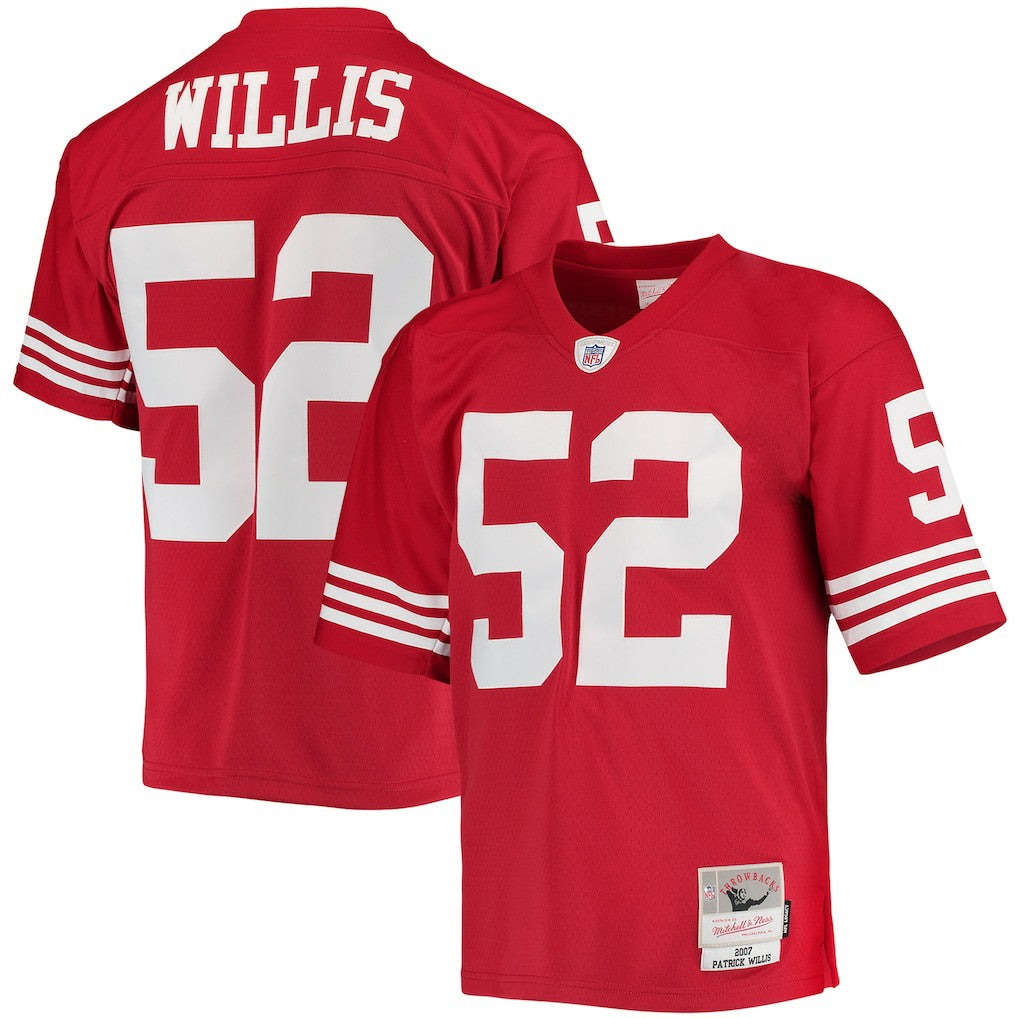 Mitchell & Ness Patrick Willis San Francisco 49ers Legacy Replica Jersey Scarlet