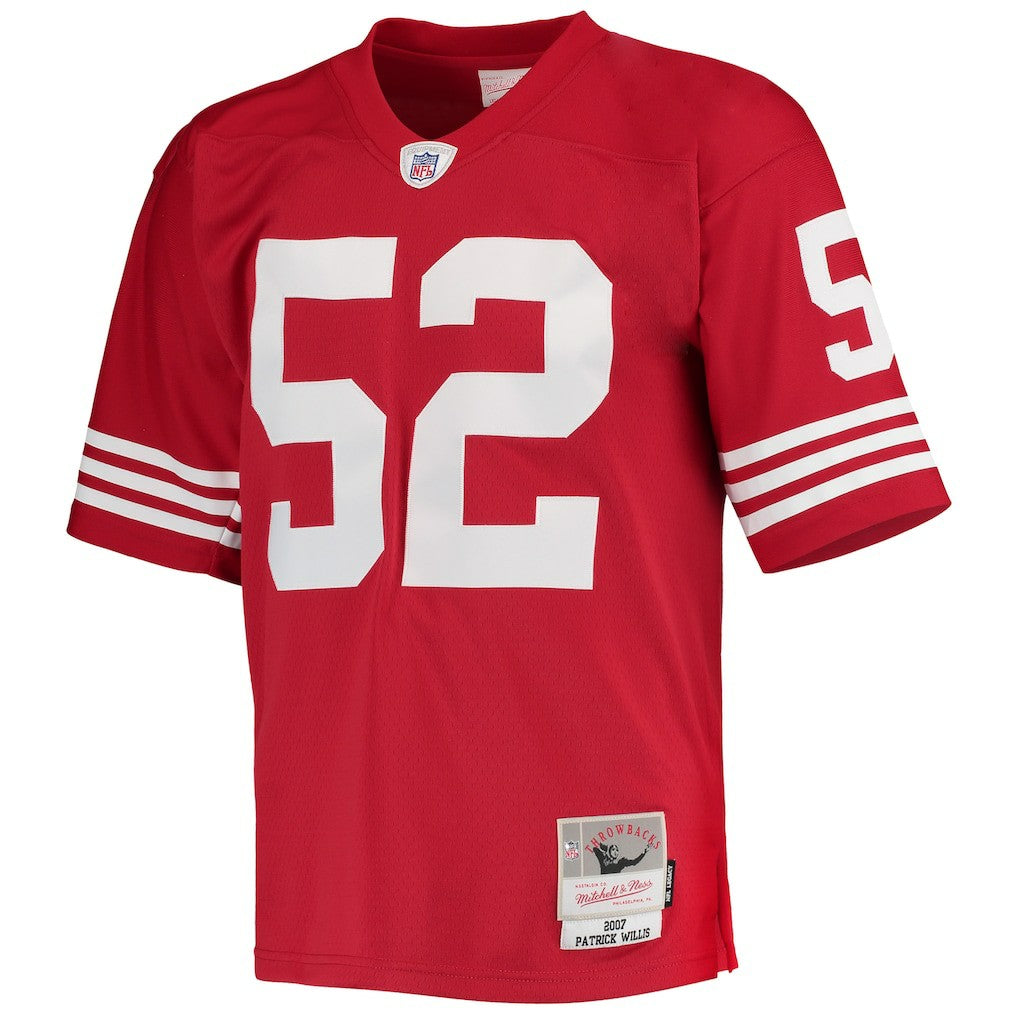 Mitchell & Ness Patrick Willis San Francisco 49ers Legacy Replica Jersey Scarlet