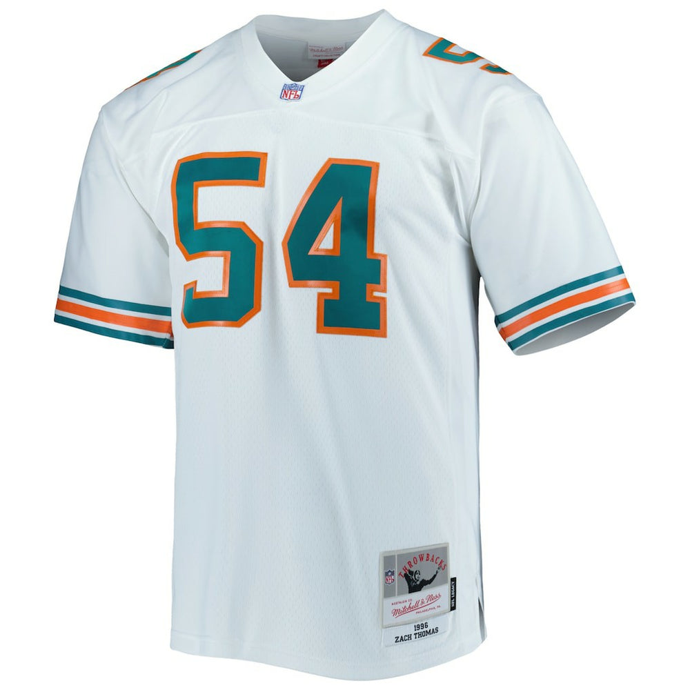 Mitchell & Ness Zach Thomas Miami Dolphins Legacy Replica Jersey White