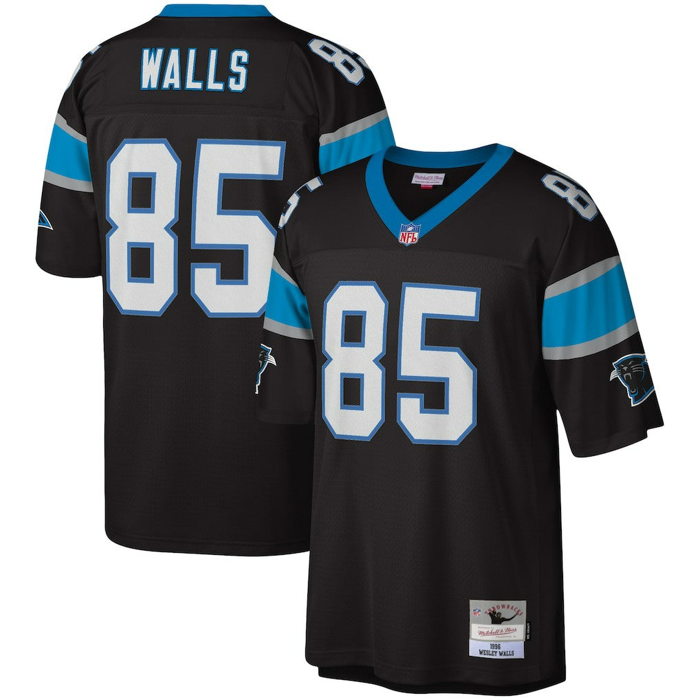 Mitchell & Ness Wesley Walls Carolina Panthers Legacy Replica Jersey Black