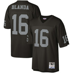 Mitchell & Ness George Blanda Las Vegas Raiders Legacy Replica Jersey Black