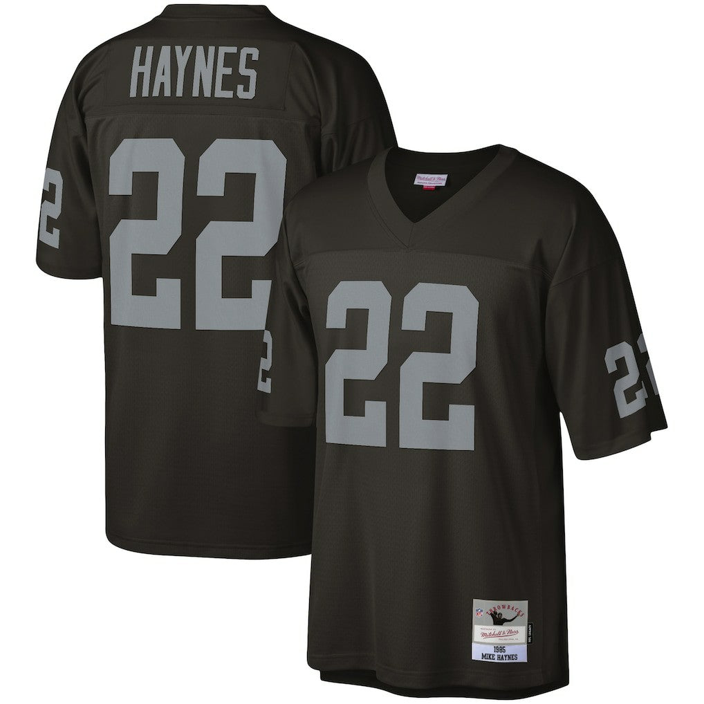 Mitchell & Ness Mike Haynes Las Vegas Raiders Legacy Replica Jersey Black