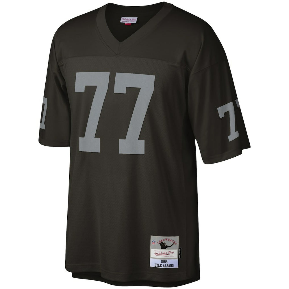 Mitchell & Ness Lyle Alzado Las Vegas Raiders Legacy Replica Jersey Black