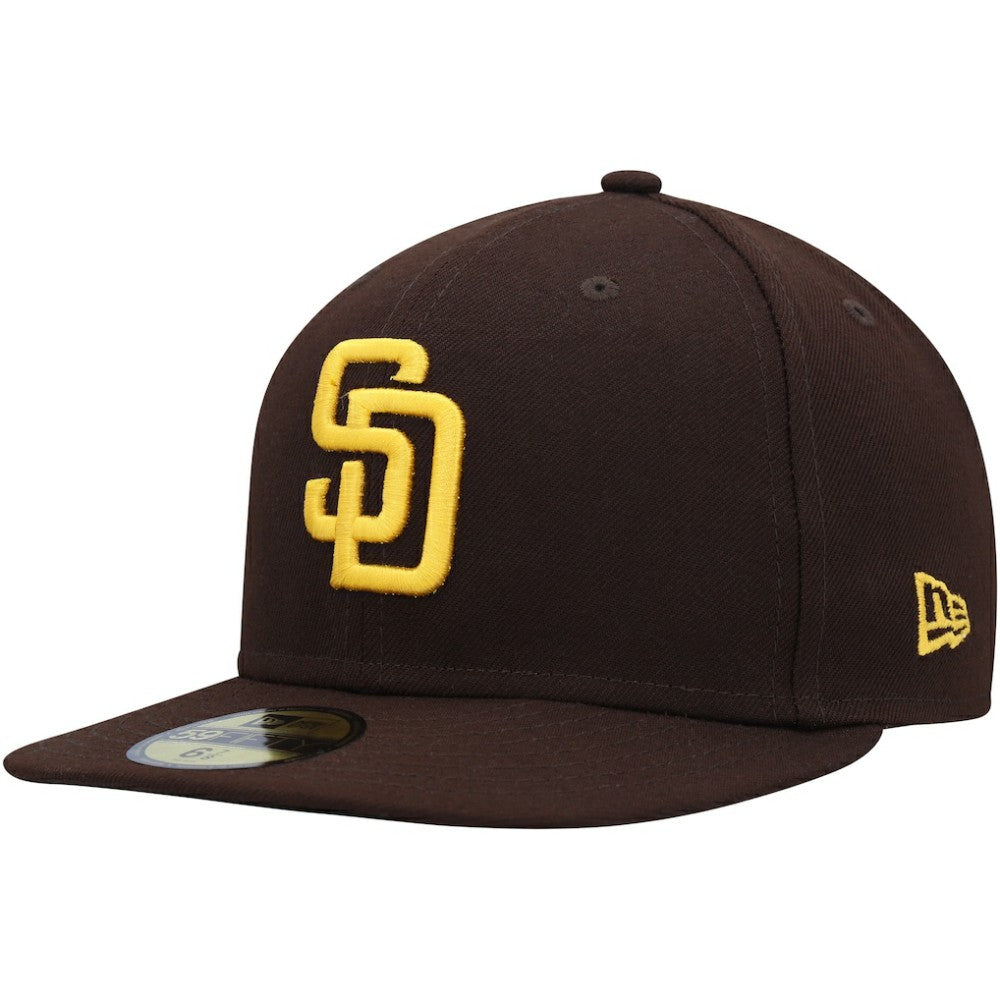 San Diego Padres New Era 9/11 Memorial Side Patch 59FIFTY Fitted Hat - Brown - New Era Lifestyle