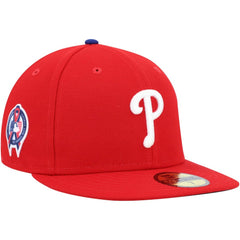 Philadelphia Phillies New Era 9/11 Memorial Side Patch 59FIFTY Fitted Hat - Red - New Era on Sale