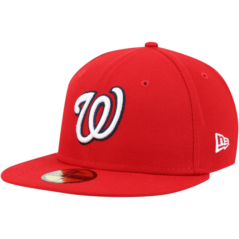 Washington Nationals New Era 9/11 Memorial Side Patch 59FIFTY Fitted Hat - Red - New Era Online