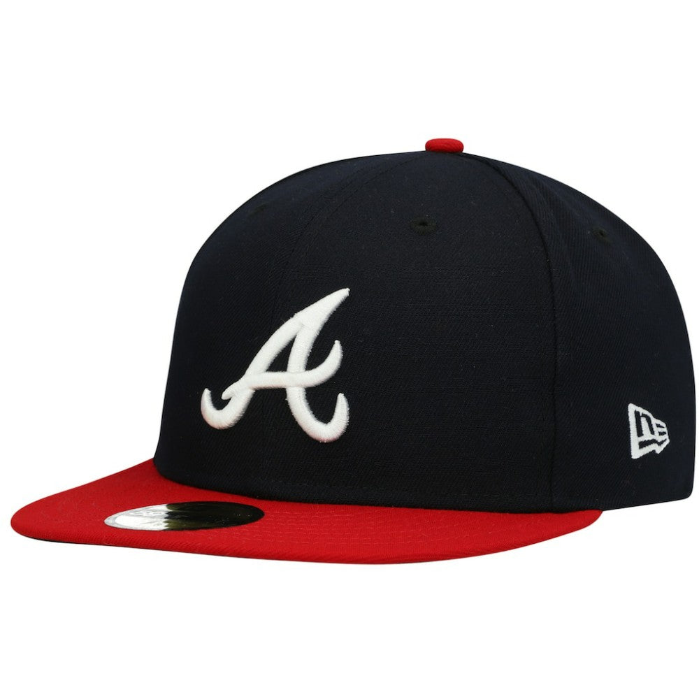 Atlanta Braves New Era 9/11 Memorial Side Patch 59FIFTY Fitted Hat - Navy - New Era Discount
