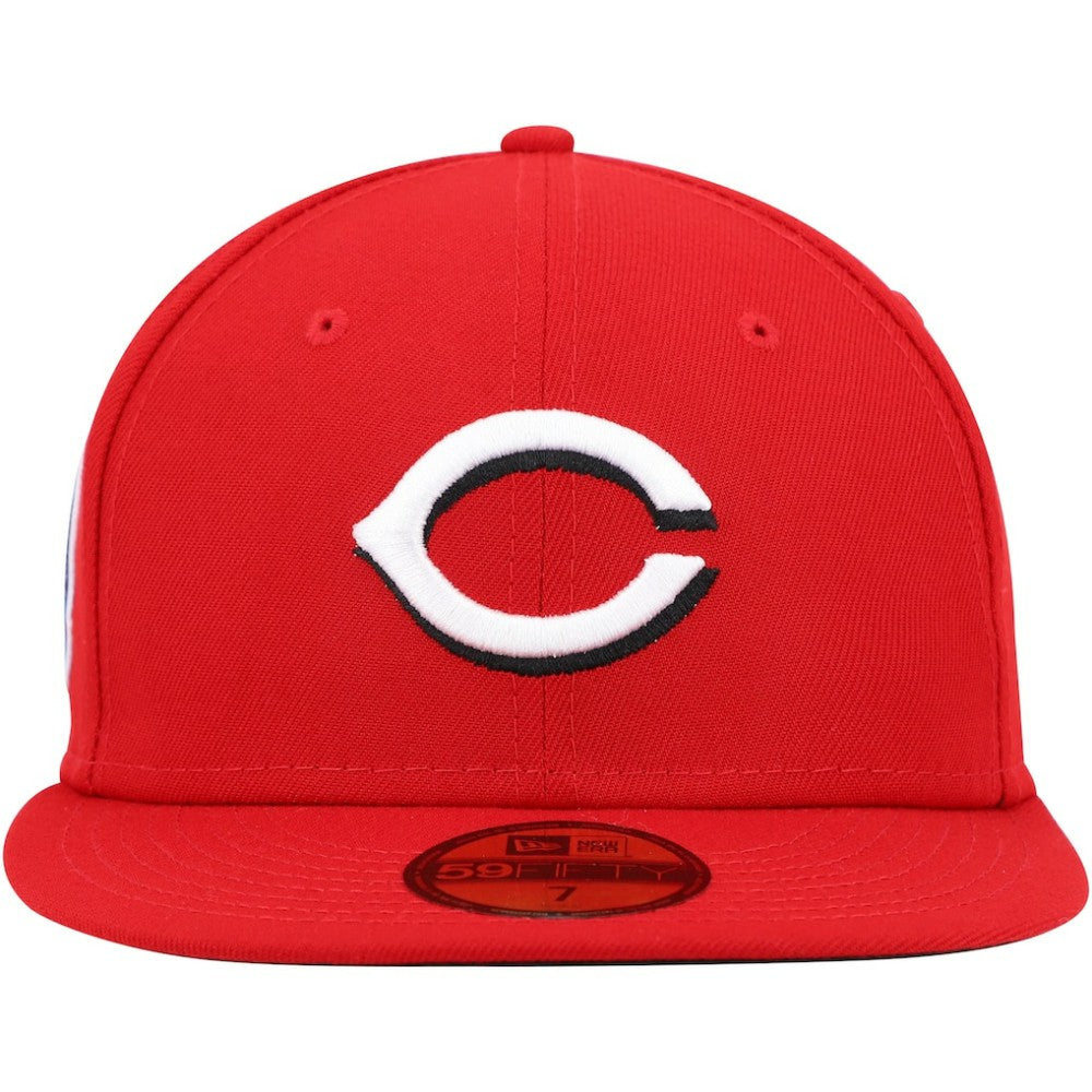 Cincinnati Reds New Era 9/11 Memorial Side Patch 59FIFTY Fitted Hat - Red - New Era Lifestyle