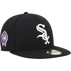 Chicago White Sox New Era 9/11 Memorial Side Patch 59FIFTY Fitted Hat - Black - New Era Lifestyle