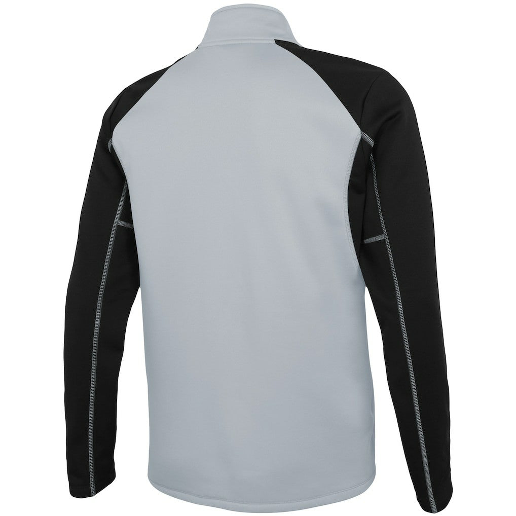 Las Vegas Raiders Combine Authentic Two-a-Days Half-Zip Jacket Silver