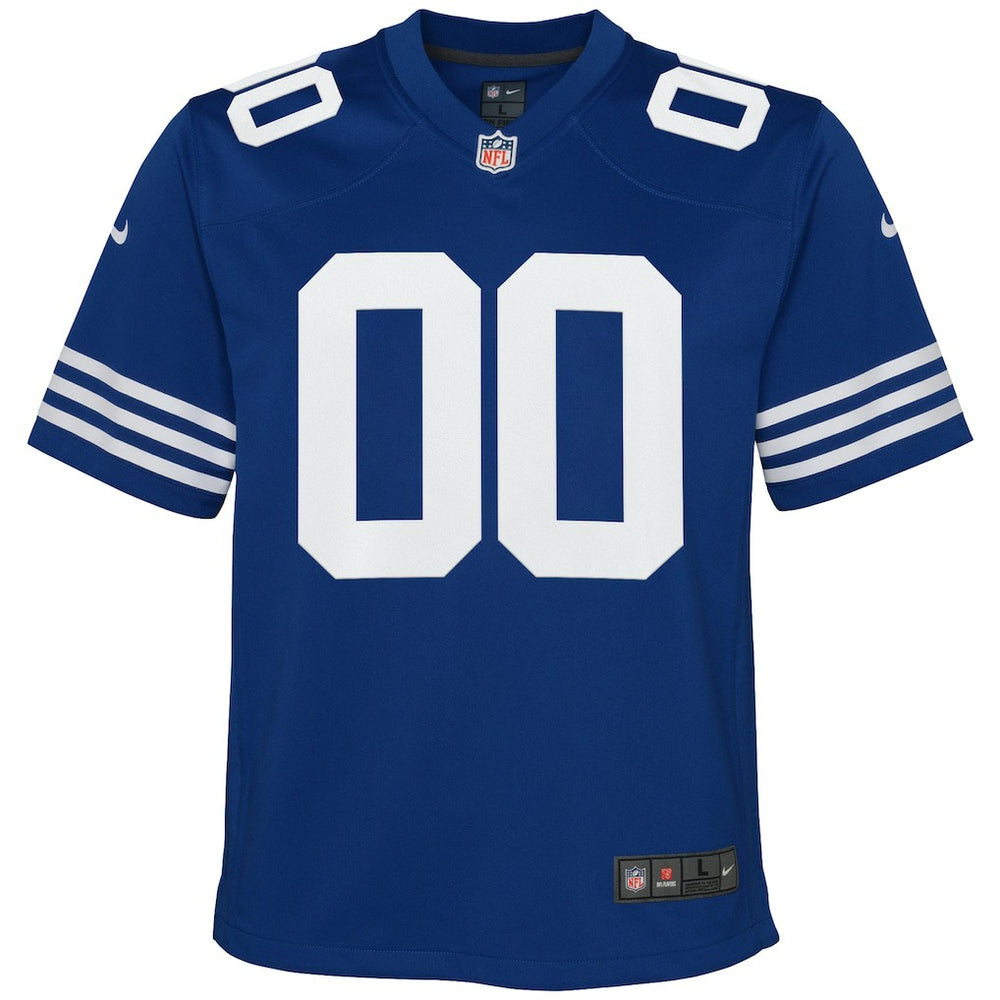 Nike Indianapolis Colts Youth Alternate Custom Game Jersey Royal